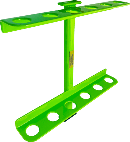 Classic Series Hand Tool Rack for Open Landscape Trailers | Green Touch Industries (TA051-GRE) - TrailerRacks.com