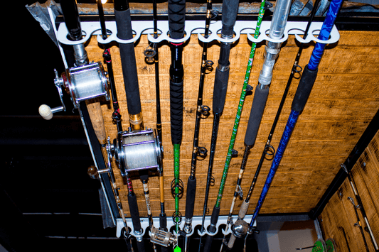 Overhead Fishing Rod Rack | Piranha Series | FD011 - TrailerRacks.com