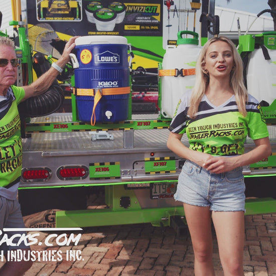 Water Cooler & Safety Gas Can Rack - Product Video