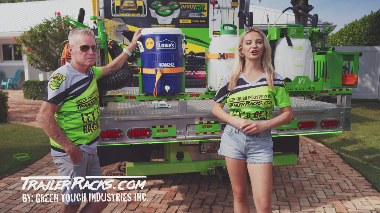 Water Cooler & Safety Gas Can Rack - Product Video