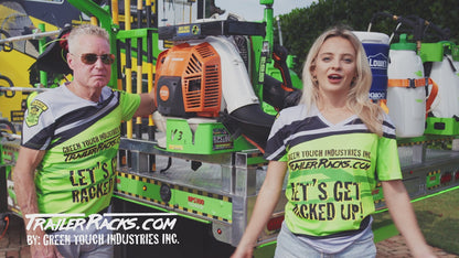 Backpack Blower Rack with Shielded Lock - Product Video