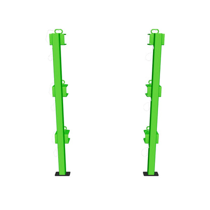 Classic Series 3-Place Trimmer Rack for Open Trailers