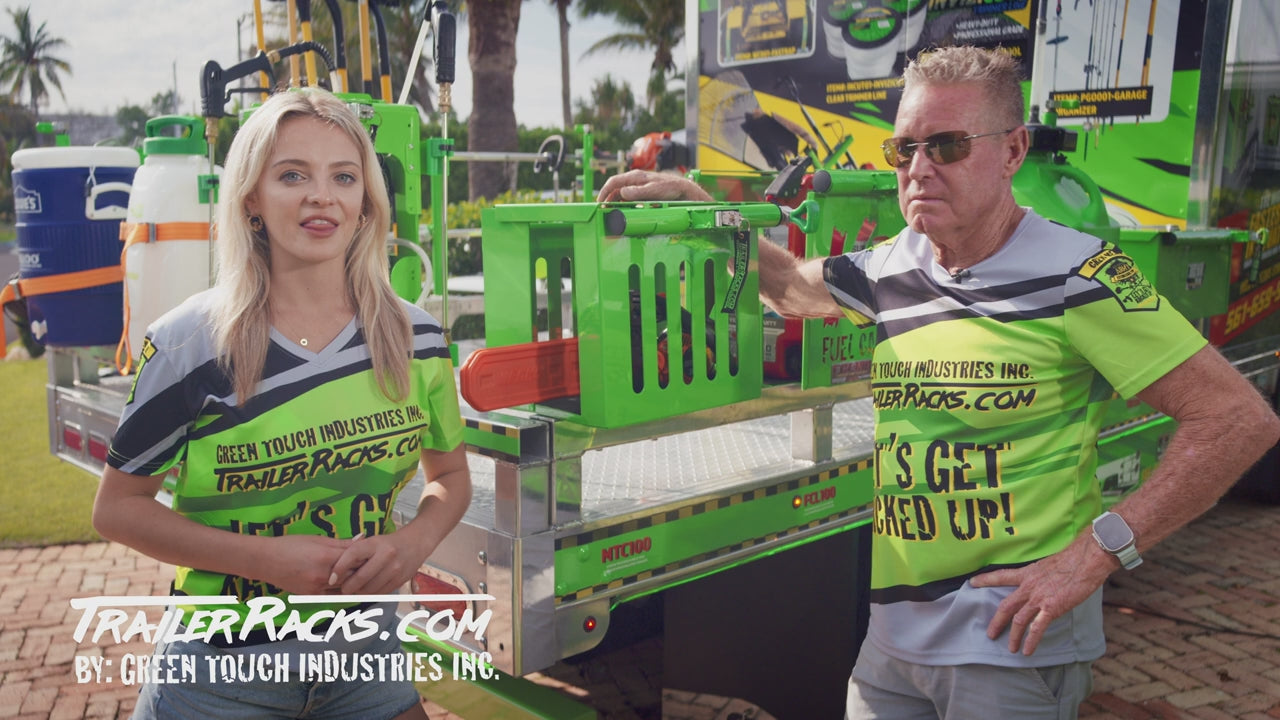 Truck and Trailer Storage for Chainsaws and Hedge Trimmers