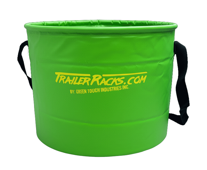 Collapsible 5-Gallon Bucket | Piranha Series | BUK002 - TrailerRacks.com