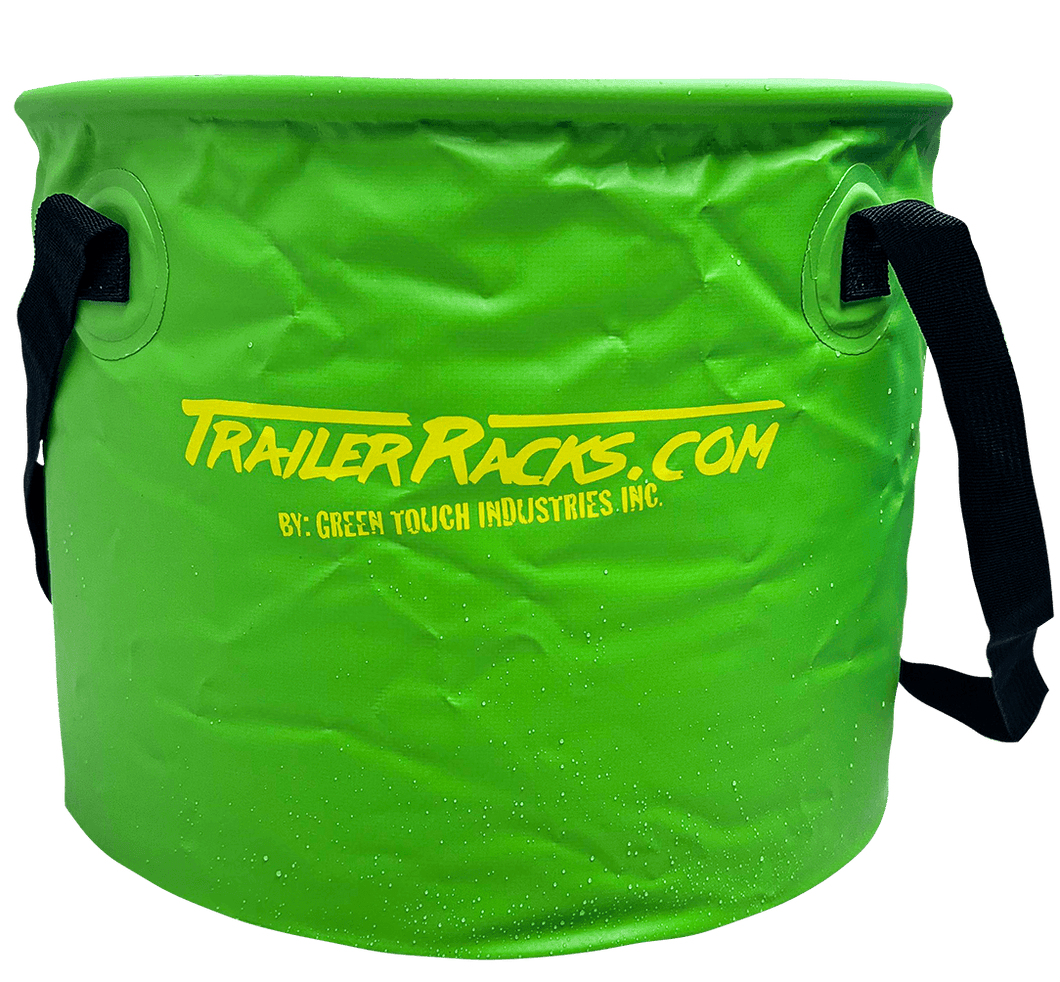 SCRATCH & DENT | Collapsible 5-Gallon Bucket | Piranha Series | BUK002 - TrailerRacks.com