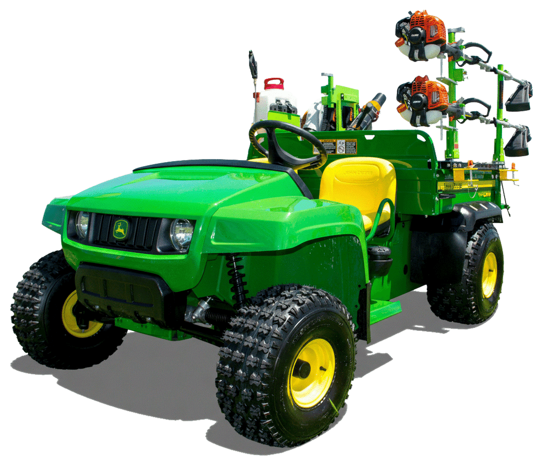 John Deere Gator UTV Bed Rail System – TrailerRacks.com