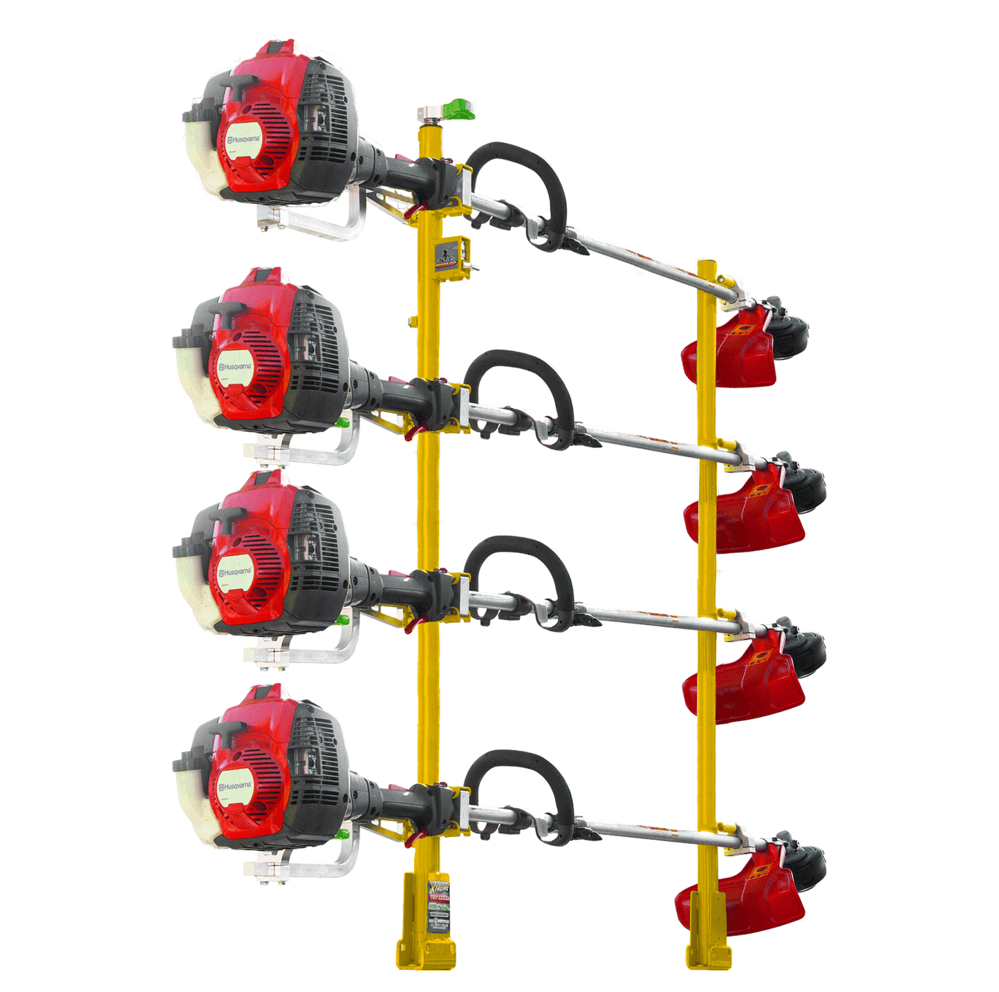 4-Position Trimmer Rack | Xtreme Pro Series | XC104 - TrailerRacks.com