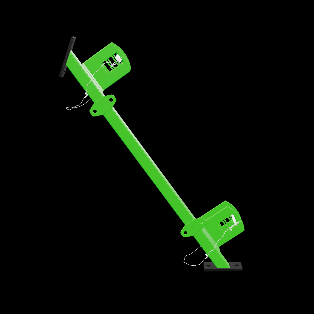 Classic Series Locking Hedge Trimmer Security Rack