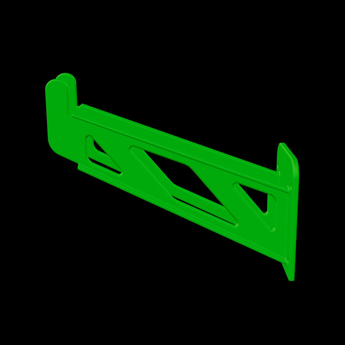 Classic Series Hand Tool Rack for Enclosed Cargo Trailers
