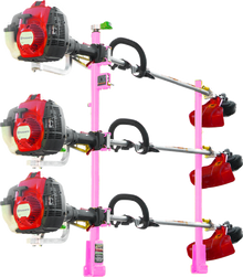 XB103 Pink 3-Place Trimmer Rack